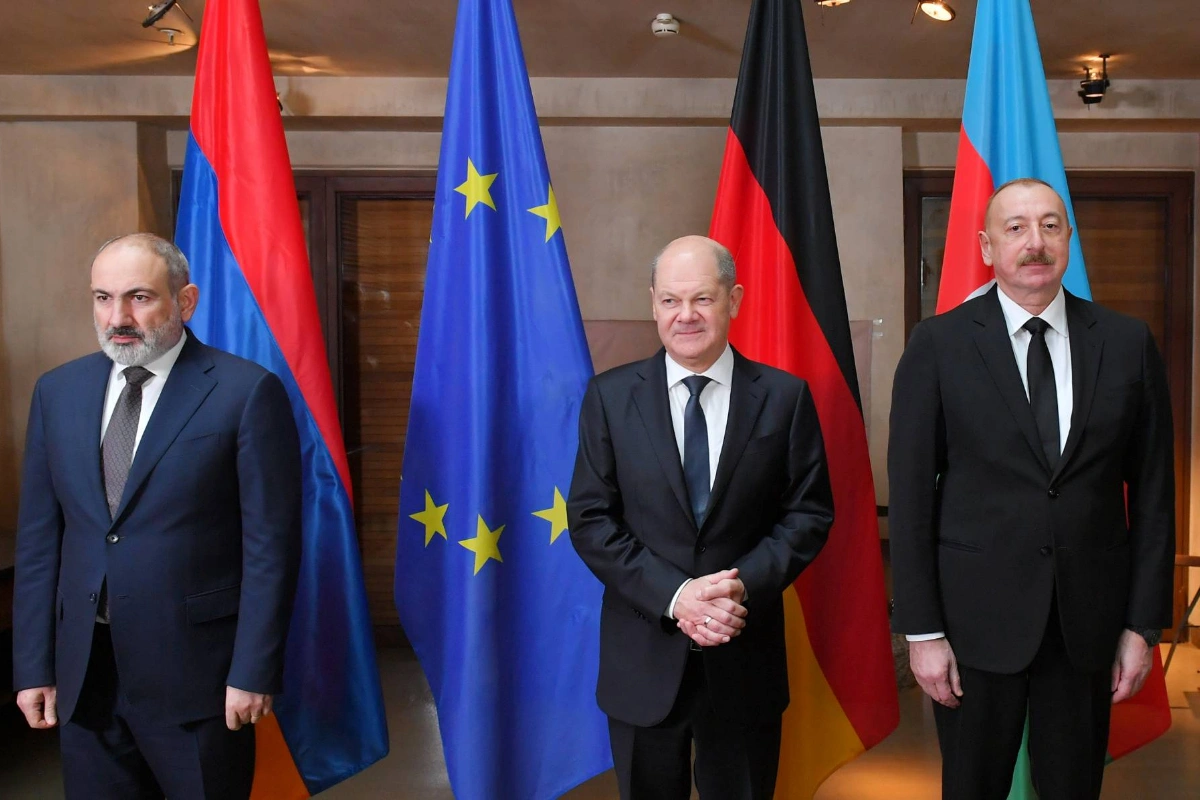 В Мюнхене состоялась трехсторонняя встреча лидеров Азербайджана, Германии и Армении - ОБНОВЛЕНО + ФОТО/ВИДЕО